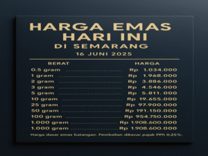 Harga Emas Hari Ini