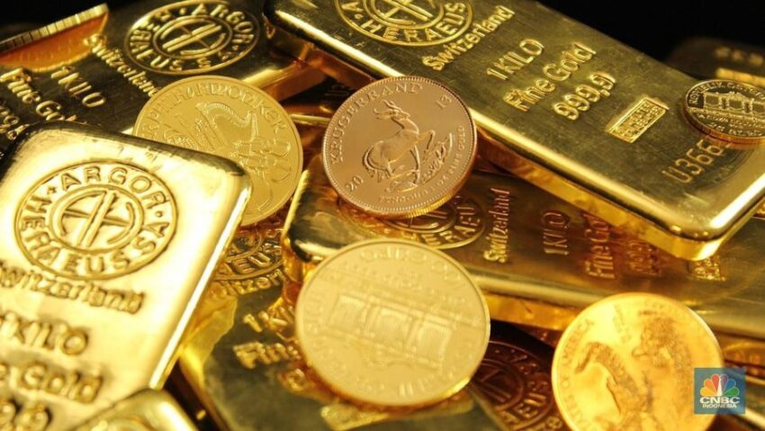 Harga Emas Jeblok Pekan Ini! Tiga Hari Turun Terus